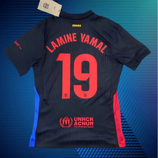 Hot-selling 2025 Barcelone Away Games Chemises Pour Hommes N° 19 Chemise Lamine Yamal T-shirt Fans Football T-shirt Soccer Club